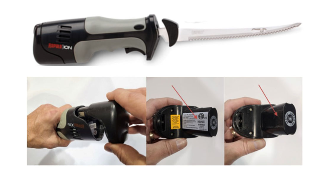 Rapala USA Recalls Rechargeable Fillet Knives Due to Fire Hazard