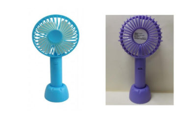 Rite Aid Recalls Rechargeable Handheld Fans Due to Fire Hazard